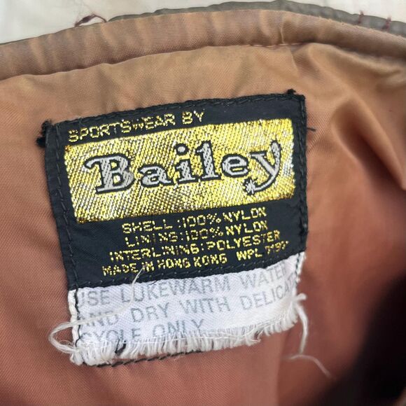 Vitnage Puffer Vest Mens Medium, Retro  Utility fishing by Baileys - Picture 4 of 7